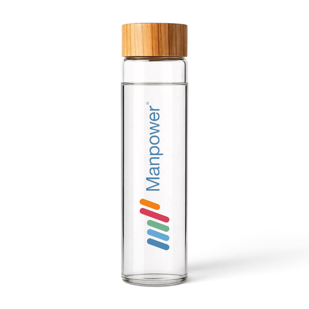 Botella vidrio borosilicato